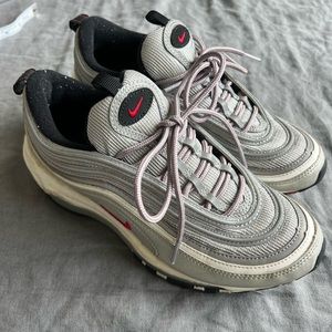 Nike air max 97 silver bullet size 8